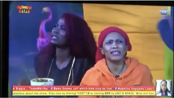 BBNaija: Mercy And Ella Fight Over Ike